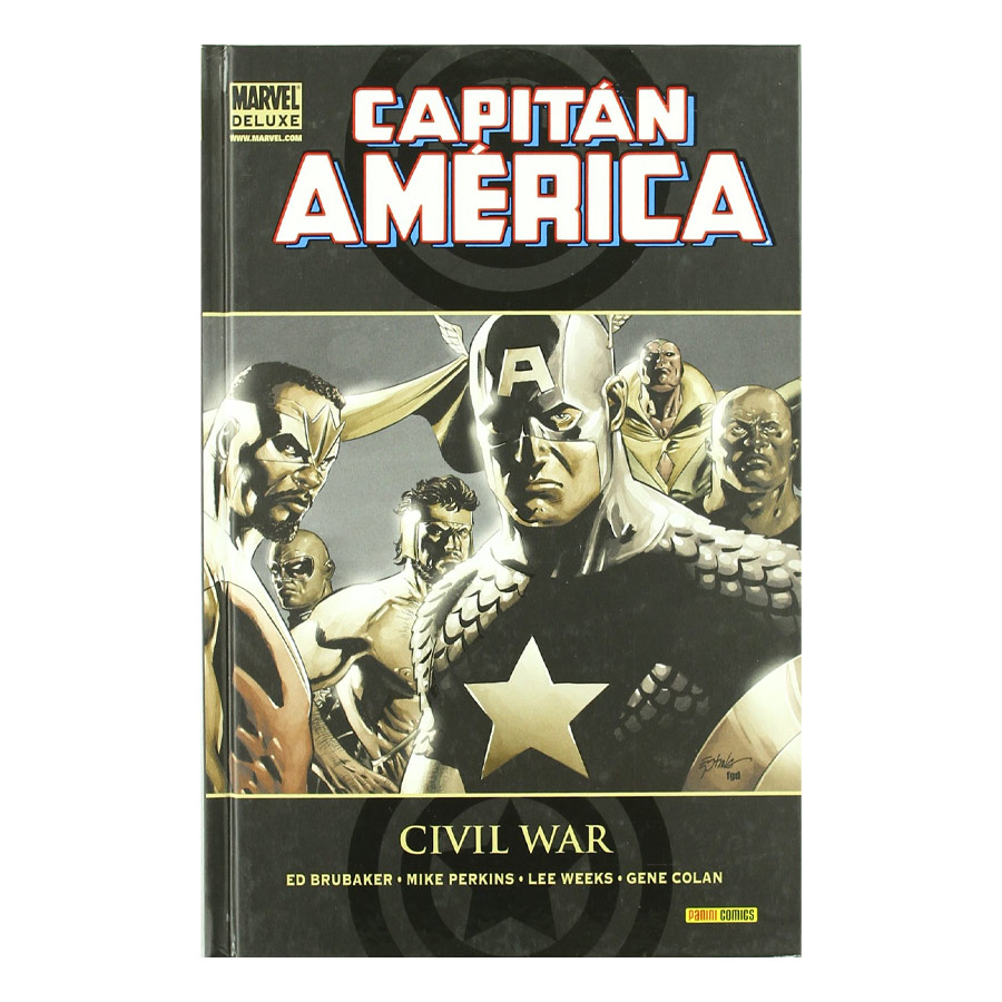 Comic Capitan America Marvel Deluxe Panini 04