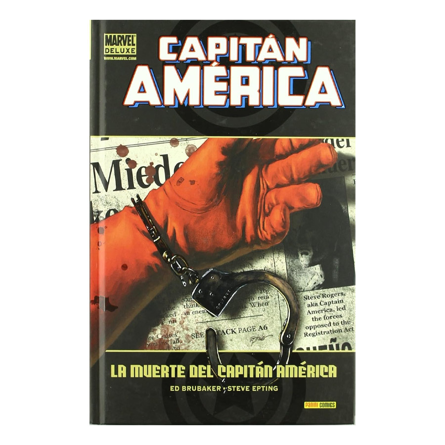 Comic Capitan America Marvel Deluxe Panini 05