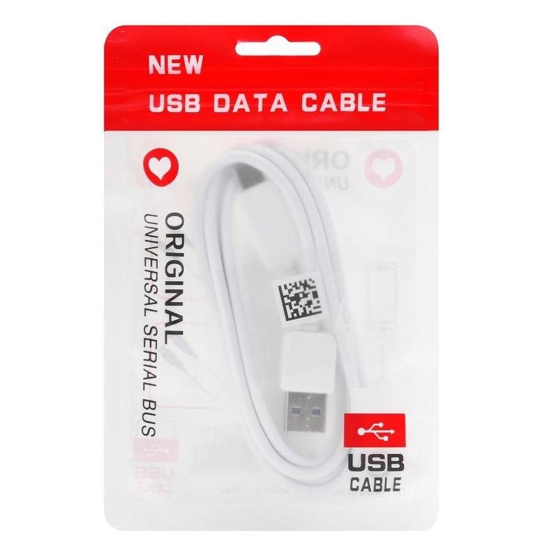 Cable USB - Tipo C 3.0 blanco