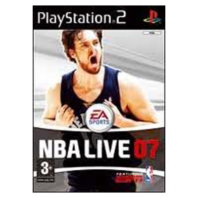 NBA Live 07 PS2 (SP)