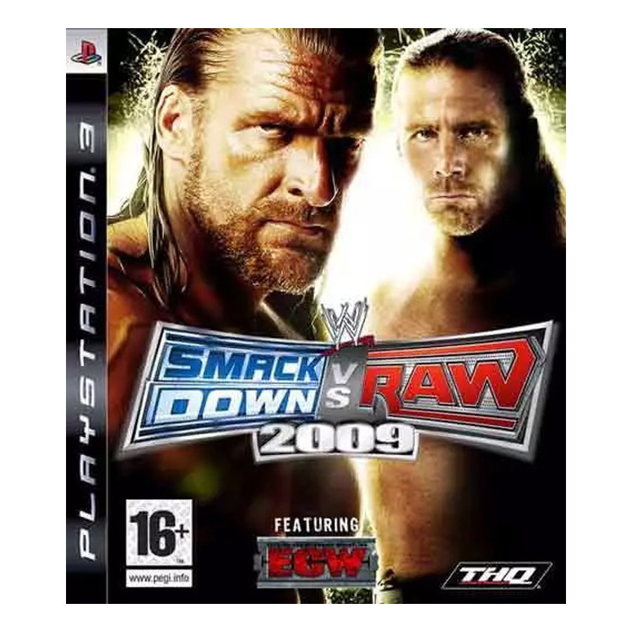 WWE SmackDown vs Raw 2009 PS3 (SP)