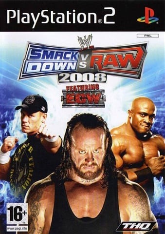 WWE SmackDown vs. Raw 2008 PS2 (SP)