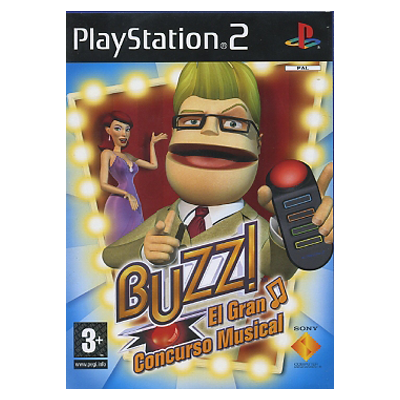 Buzz El Gran Concurso Musical PS2 (FR)