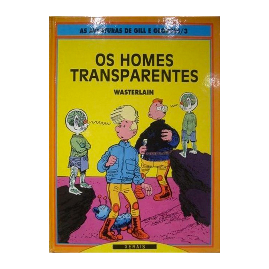 Comic Os Homes Transparentes 3