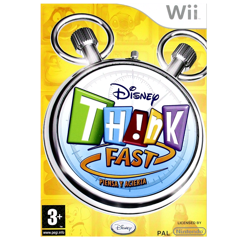 Disney Think Fast Piensa y Acierta Wii (SP)